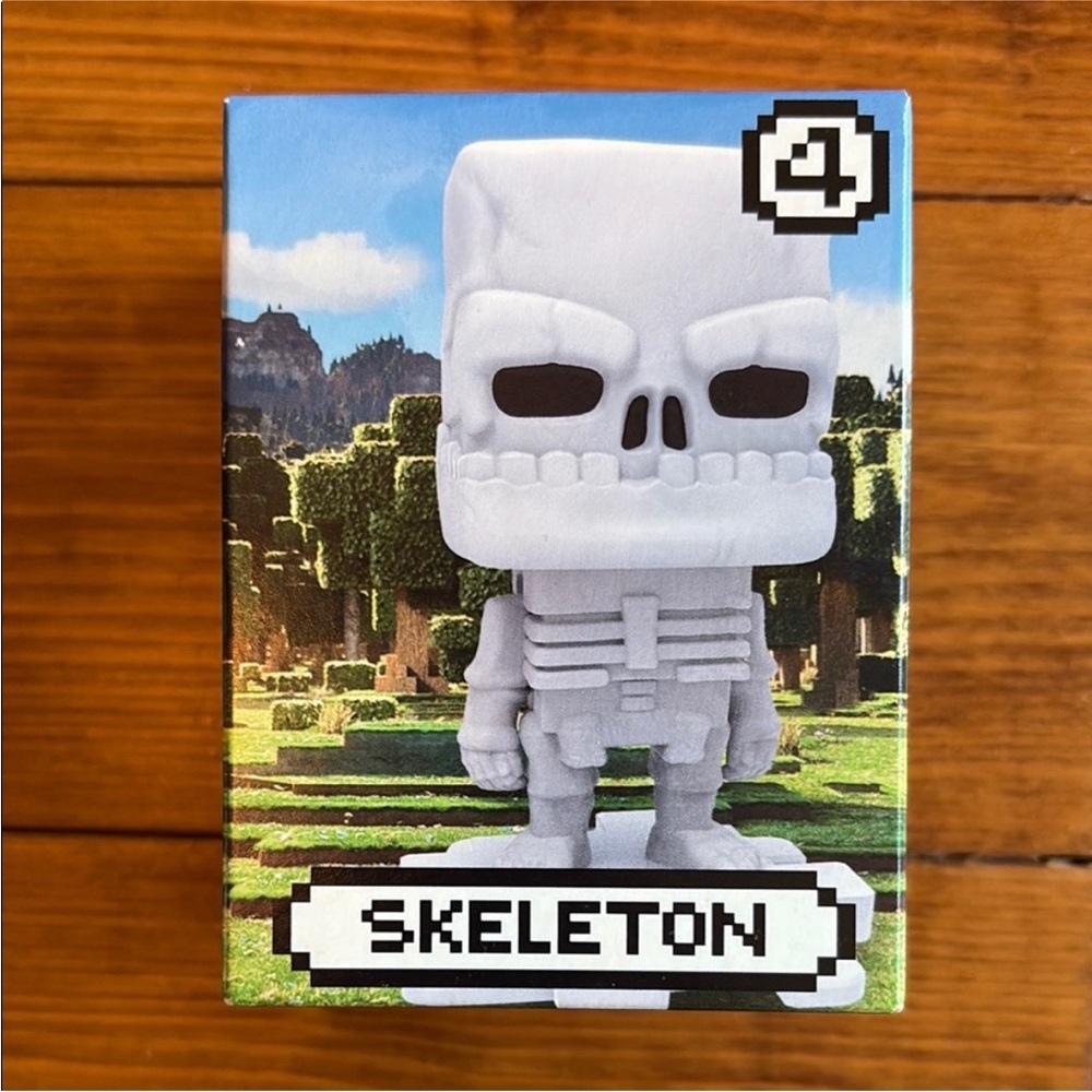 McDonald’s Minecraft Skeleton
